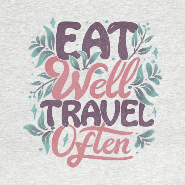 Eat Well Travel Often by Tobe Fonseca by Tobe_Fonseca